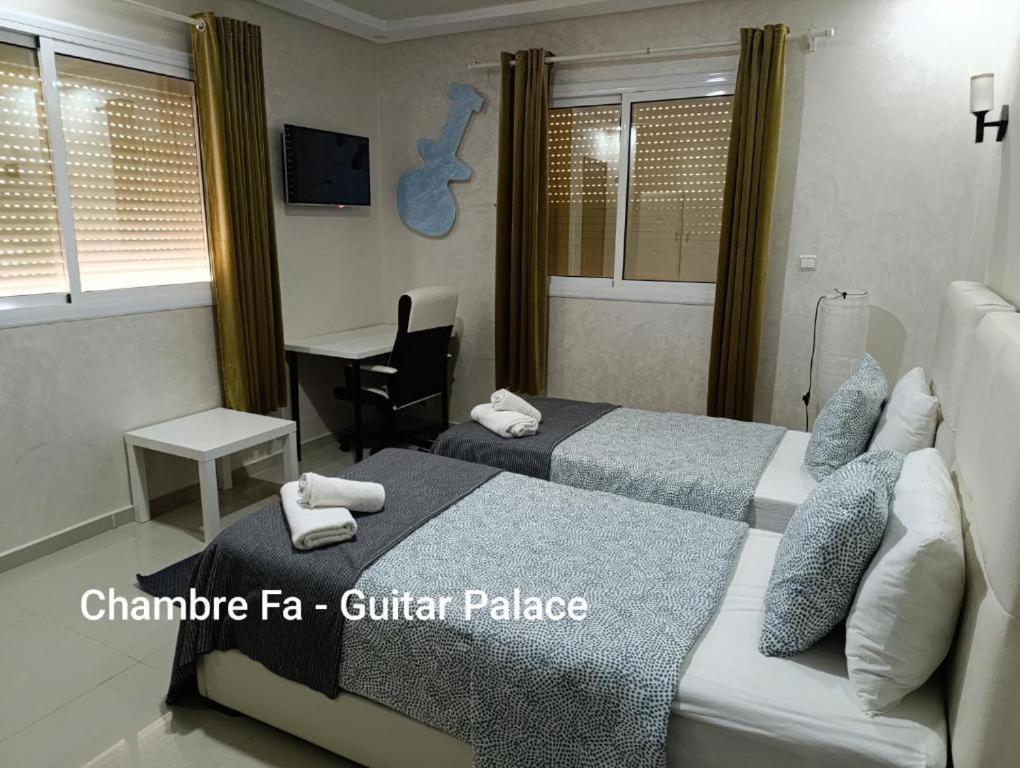 Chambres D'Hotes - Ecohame - Guitar Palace Ouazzane Eksteriør billede